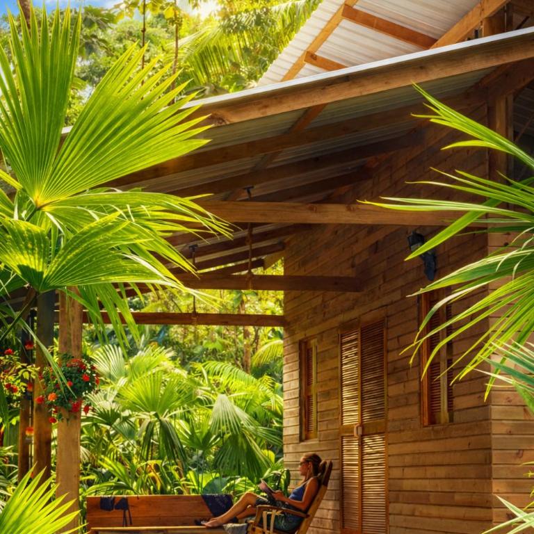 Madre Selva Eco Lodge - Habitación Familiar con vistas al jardín - 1