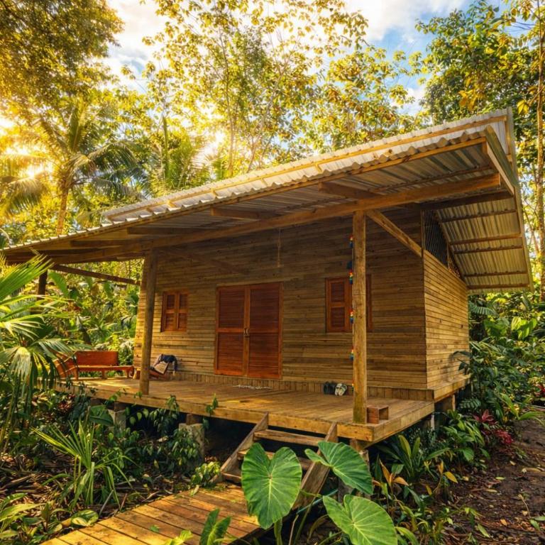 Madre Selva Eco Lodge - Habitación Familiar con vistas al jardín - 15