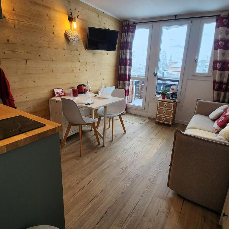 Studio rénové au centre d'Avoriaz - 2 pers, 17 m² - FR-1-633-91 - Studio - 2