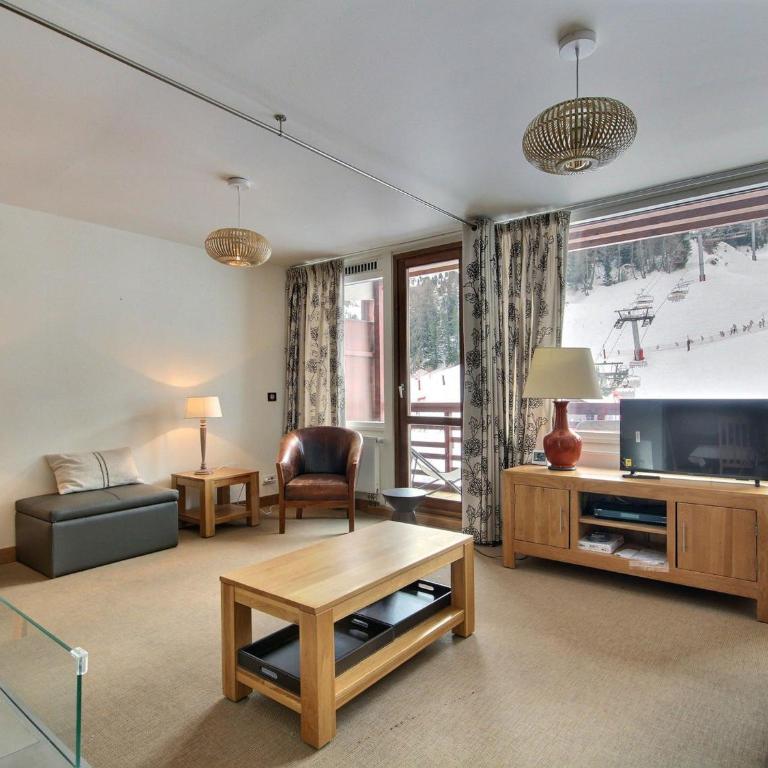 Bel appartement 2 pièces face aux pistes avec balcon et Wifi, pour 5 personnes - FR-1-455-287 - Apartment - 5