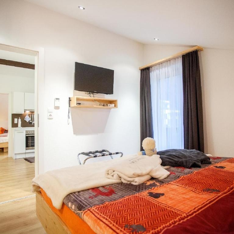 Gästehaus Waldrand Garni - Apartment mit 2 Schlafzimmern (4 Erwachsene) - 12