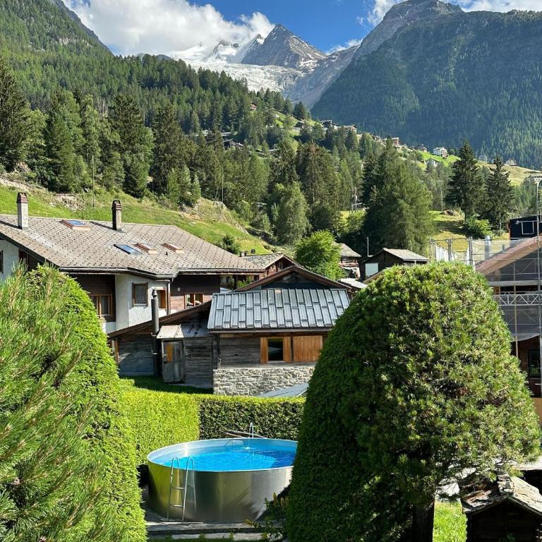 Swiss Paradise 7 Gaste und Nadelhorn 6 Gaste, Sauna - Apartment mit Sauna - 5