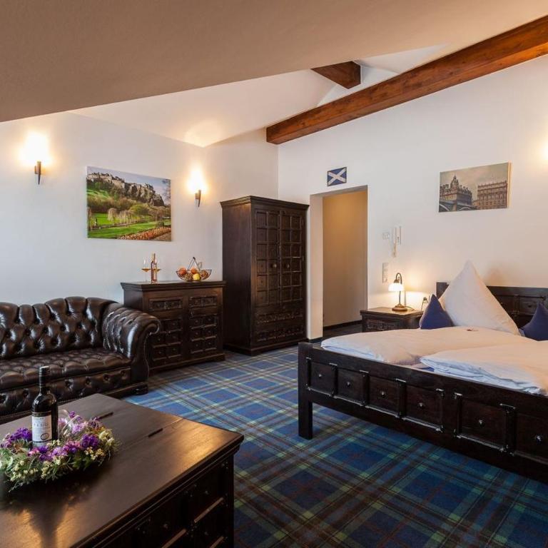 Vitusfort Urlaub im Allgäu - Ferienwohnungen & Themenzimmer in Hopfen am See - Doppelzimmer „Edinburgh“ - 4