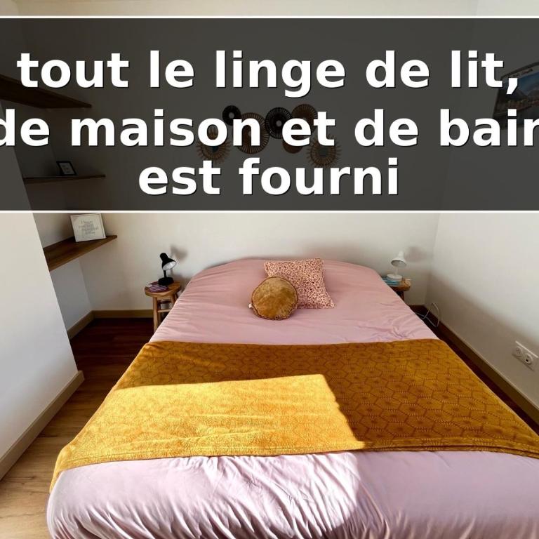 Gîte neuf au calme, RDC, Terrasse, Parking, 2 chambres, Clim - Appartement 2 Chambres - 24