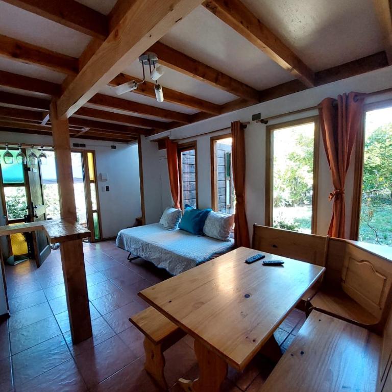 Cabañas Kalfucura - Deluxe Two-Bedroom Apartment with Garden View - 6