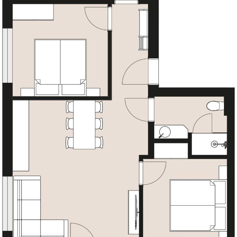 dein Dahoam Boutique Appartements - Three-Bedroom Apartment - 3