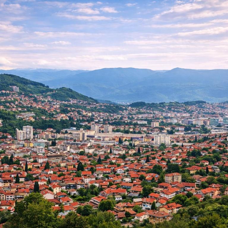 SKY Apartment Sarajevo Luxury View Free Parking - Apartman - 7