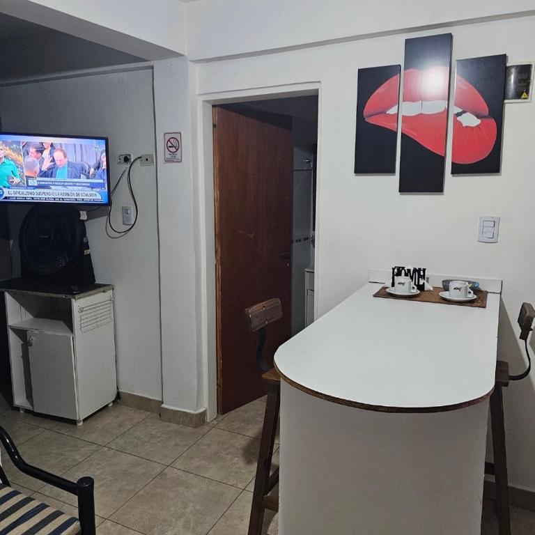 Caleta Olivia Ancla alojamiento departamento - Habitación Doble - 1 o 2 camas - 5