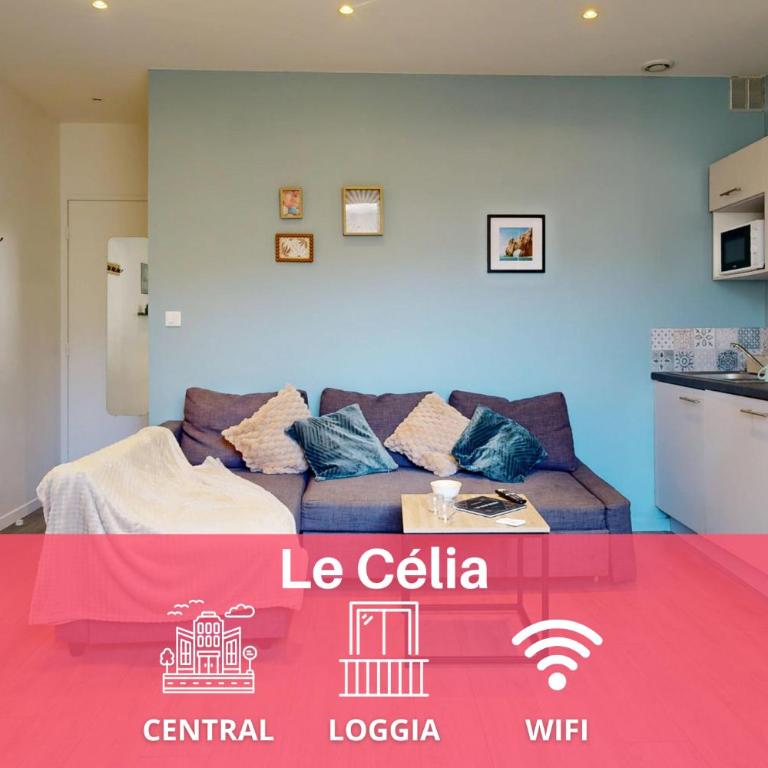 expat renting - Le Célia - Central - Wi-Fi - Appartement 2 Chambres - 1