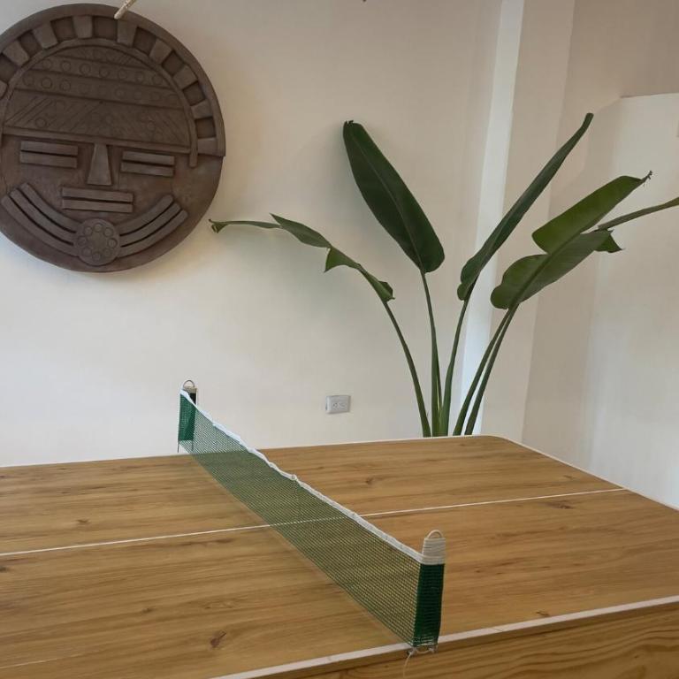 casa aria con mesa hockey, patio y ping pong - Two-Bedroom House - 28