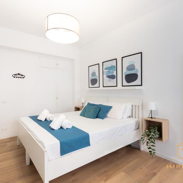 Imperium Garbatella Guesthouse - 2 bedrooms with private bathroom, Terrace, 800mt to metro - Superior Family Room - 6