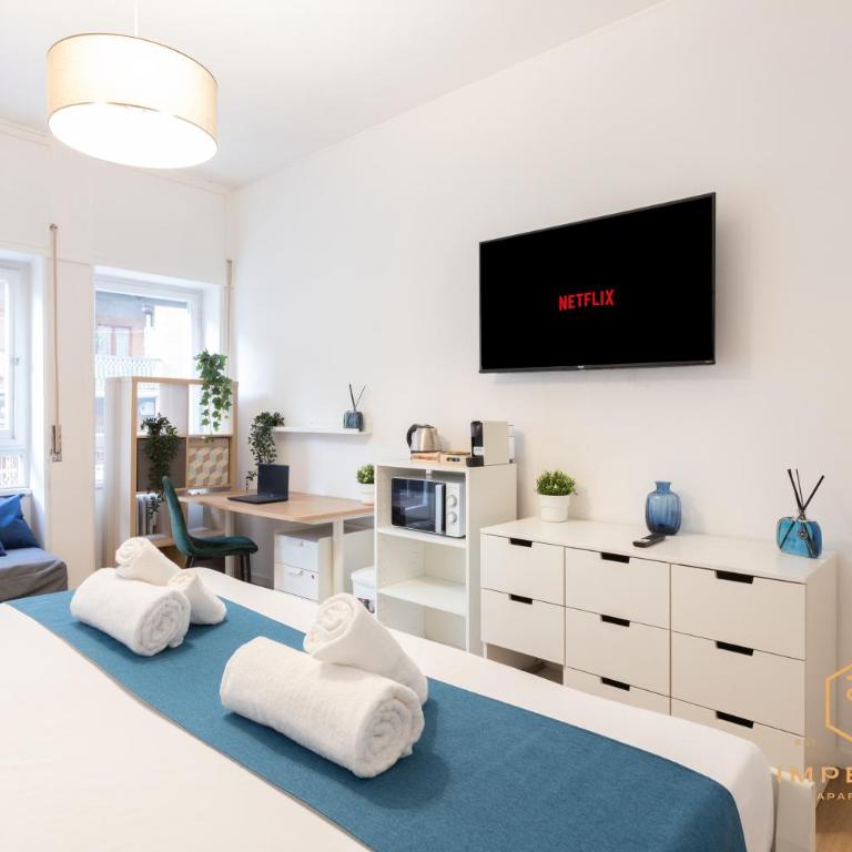 Imperium Garbatella Guesthouse - 2 bedrooms with private bathroom, Terrace, 800mt to metro - Superior Family Room - 4