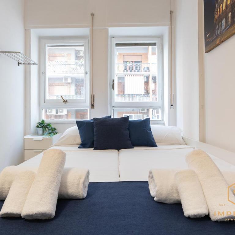 Imperium Garbatella Guesthouse - 2 bedrooms with private bathroom, Terrace, 800mt to metro - Classic Quadruple Room - 11