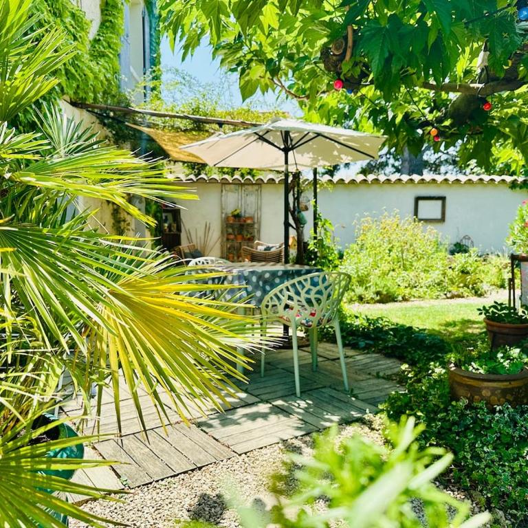 Havre de paix proche centre ville, jardin, piscine - Maison 1 Chambre - 15