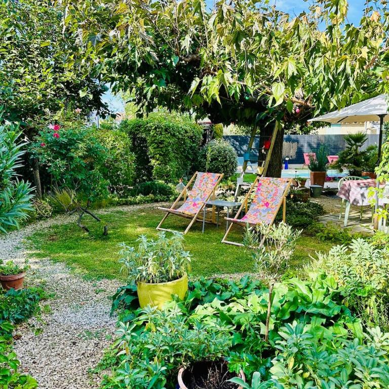 Havre de paix proche centre ville, jardin, piscine - Maison 1 Chambre - 18