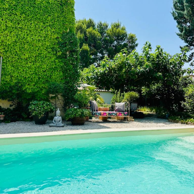 Havre de paix proche centre ville, jardin, piscine - Maison 1 Chambre - 1