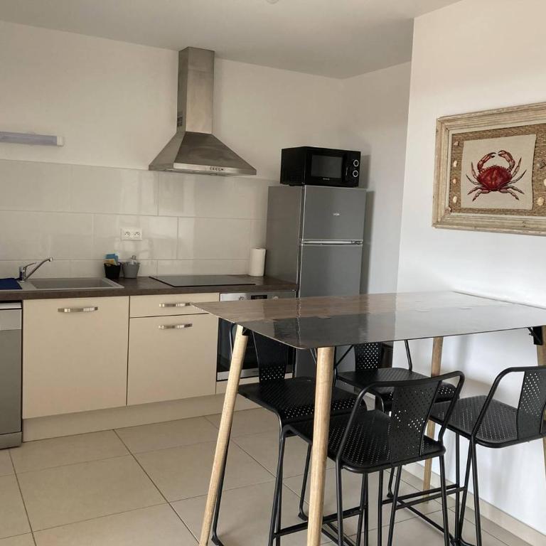 Appartement cosy avec belle terrasse à 250 m de la plage - Appartement Supérieur - 8
