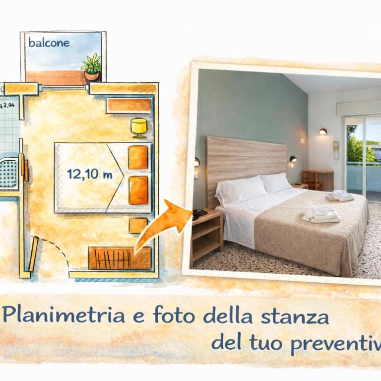 Hotel Admiral - Camera Matrimoniale/Doppia con Letti Singoli - 1