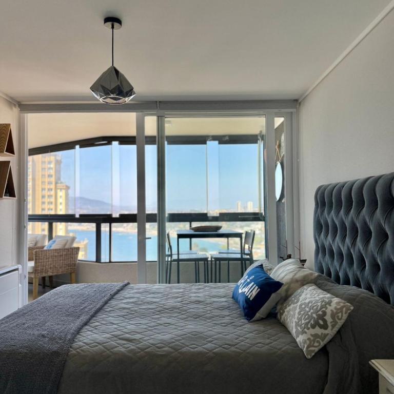 Vista al Mar, Edificio Vista Higuerrillas Concón - Two-Bedroom Apartment with Sea View - 4