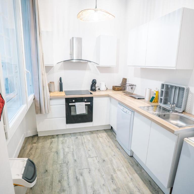 Spacieux & confortable au cœur du centre-ville-AQ - Apartment mit 2 Schlafzimmern - 6