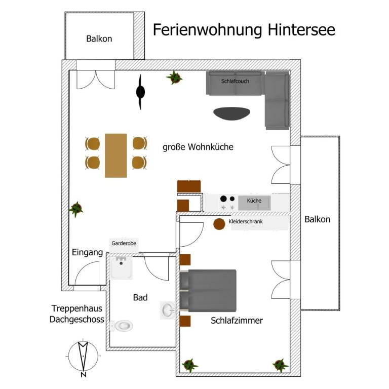 Ferienwohnung Losbichl - Apartment mit 1 Schlafzimmer - 15