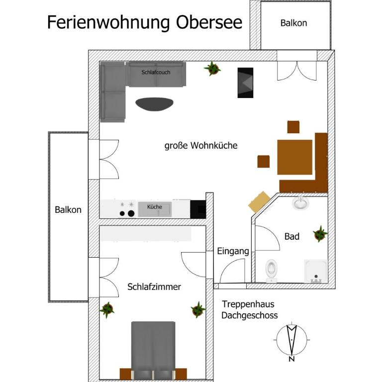 Ferienwohnung Losbichl - Apartment mit 1 Schlafzimmer - 11
