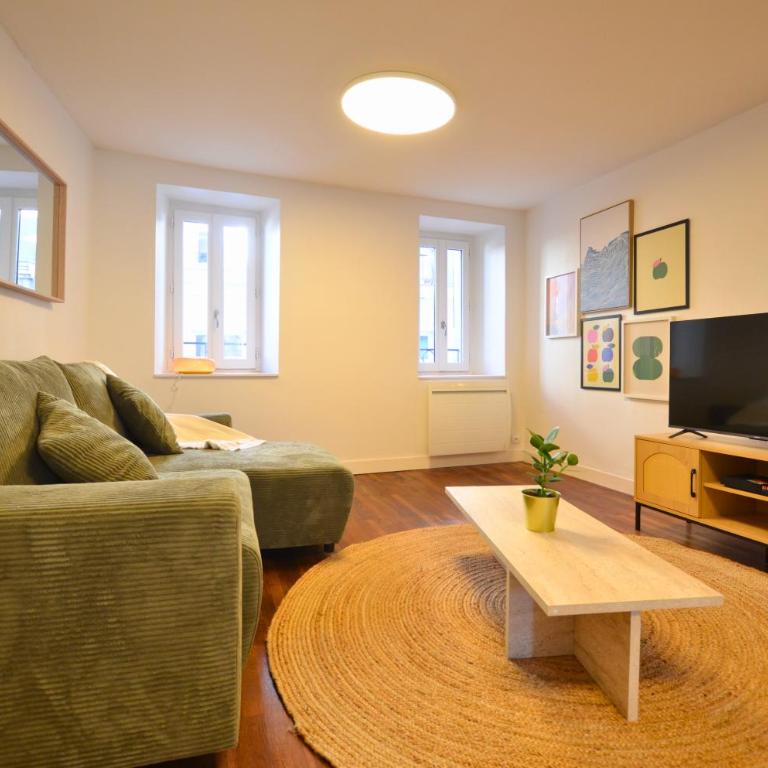 Centre Historique de Nantes - Grand T2 de 52 m - 4 personnes - Apartment mit 1 Schlafzimmer - 5