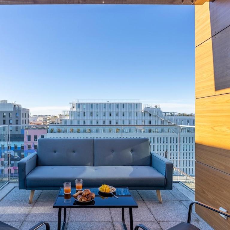 L'Horizon St Roch, vue sur centre-ville et garage - Apartment mit 2 Schlafzimmern - 23