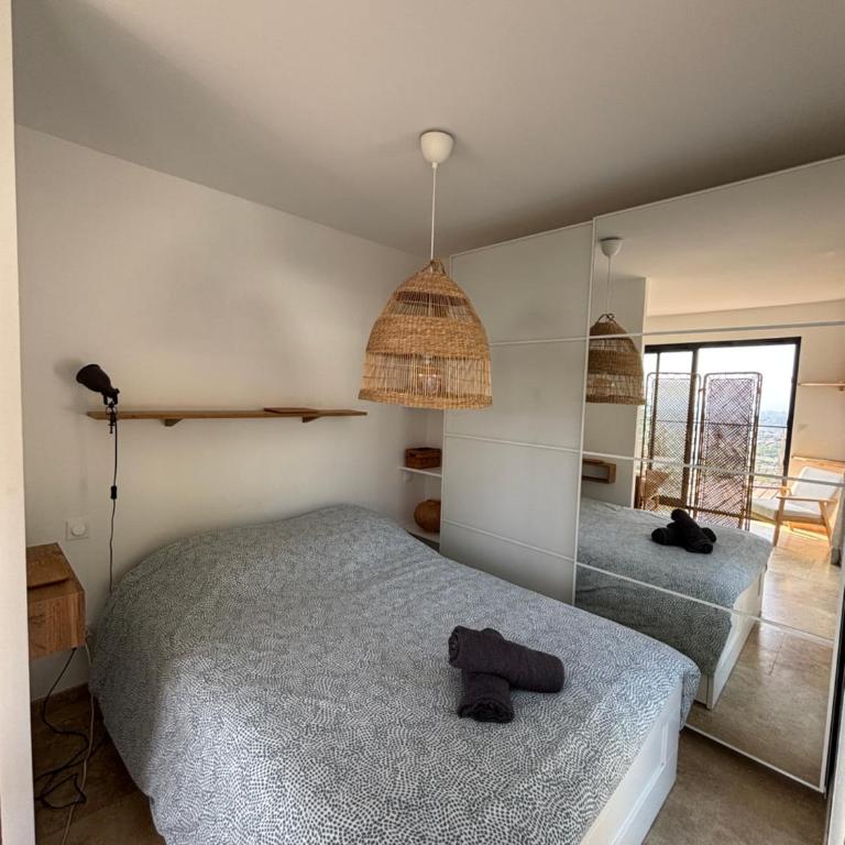 Domani Vencius - Cocon de bien-être à Vence avec vue mer, piscine et terrasse ensoleillée - Appartement 2 Chambres - Vue sur Mer - 15