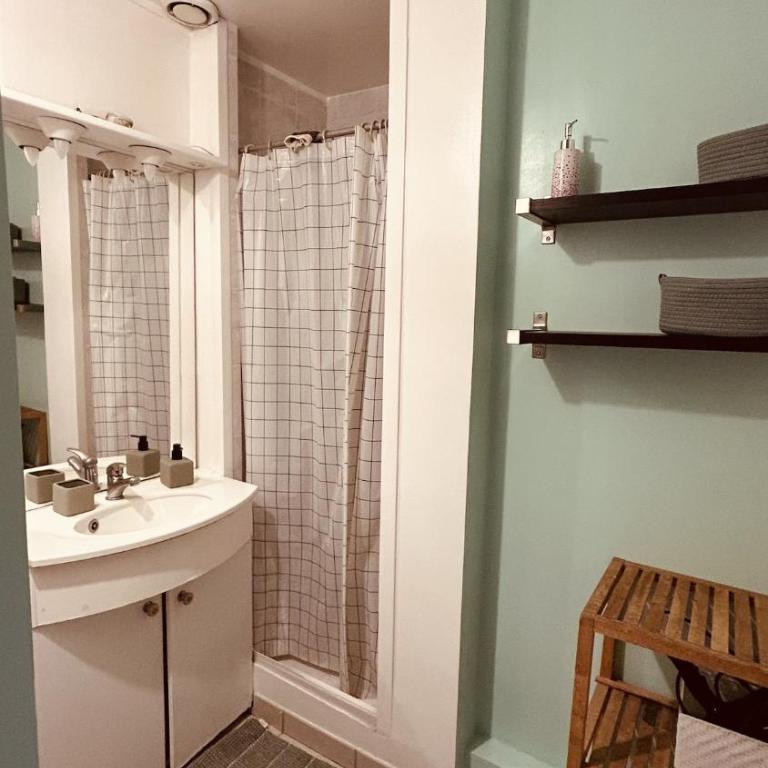 Large bright apartment Downtown Station 5 min away - One-Bedroom Apartment - 3
