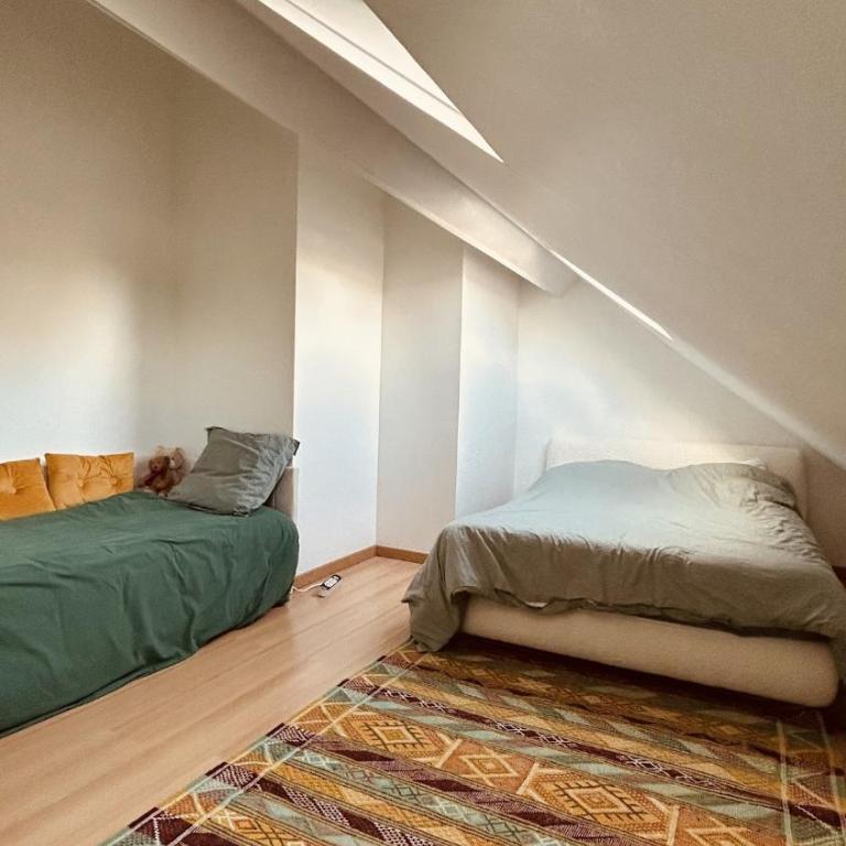 Large bright apartment Downtown Station 5 min away - One-Bedroom Apartment - 5