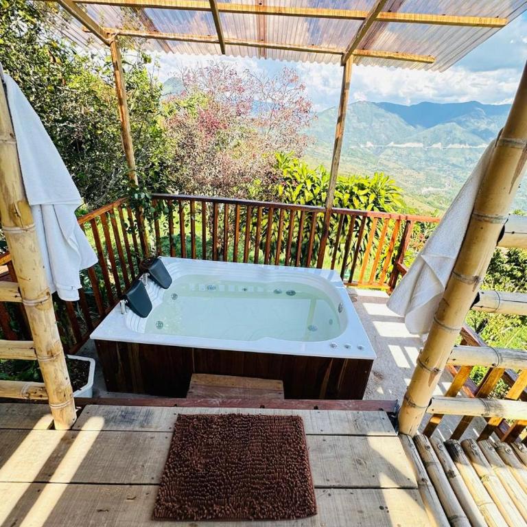 Titiribi-Antioquia- Cabaña el sol - Habitación Doble con baño privado - 17