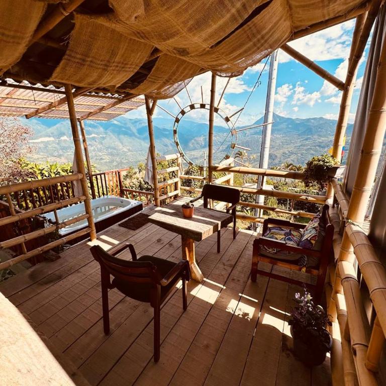 Titiribi-Antioquia- Cabaña el sol - Habitación Doble con baño privado - 76