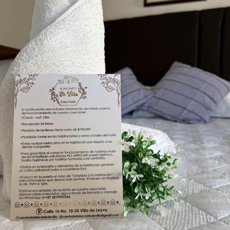 Casa Hotel El Encanto de Villa - Quadruple Room with Garden View - 4