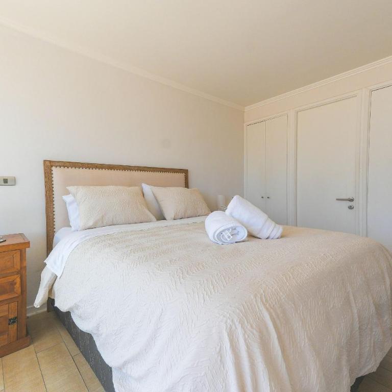 VR |4PAX|Piscina Temperada | Concón| parking free - One-Bedroom Apartment - 4