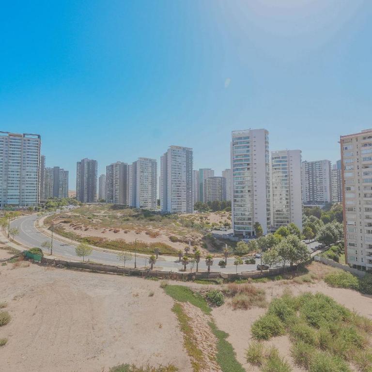 VR |4PAX|Piscina Temperada | Concón| parking free - One-Bedroom Apartment - 12