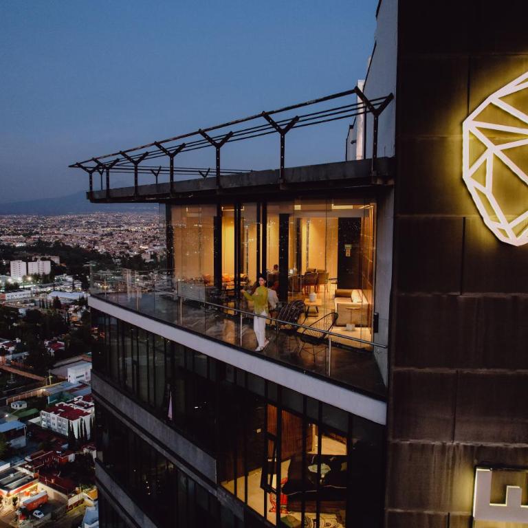 Volcano View Loft, Puebla Skyline1801 - Apartamento de 3 dormitorios - Planta Alta - 55
