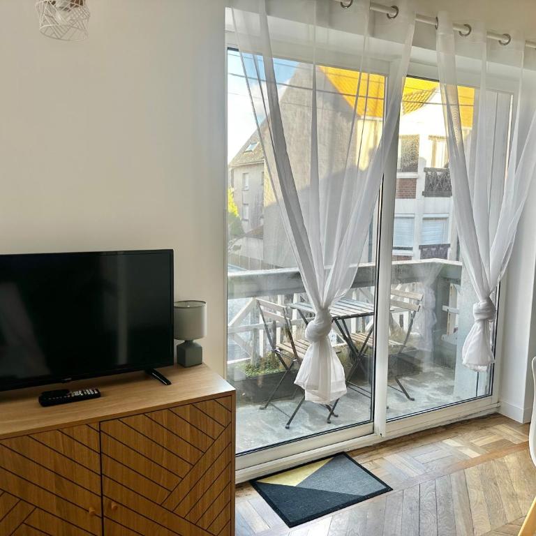 Grand Studio JAUNE pour 4 pers à deux pas de la plage de Berck - Appartamento Monolocale - 4
