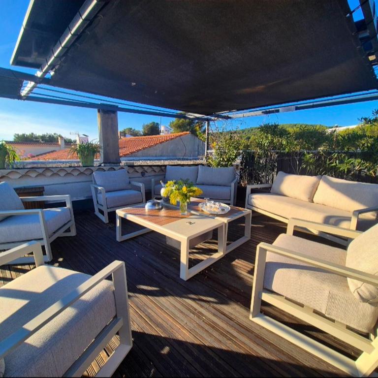 Maison, rooftop vue mer imprenable avec jacuzzi - Maison 1 Chambre - 15
