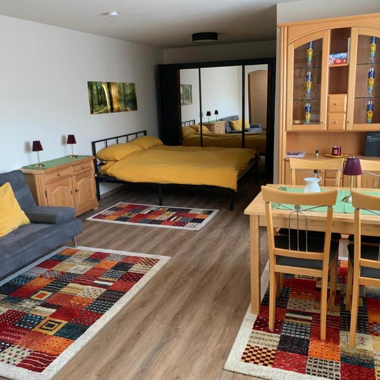 Ferienwohnung Waldbaden am Bahnhofplatz Sonthofen - Apartment mit 1 Schlafzimmer - 5