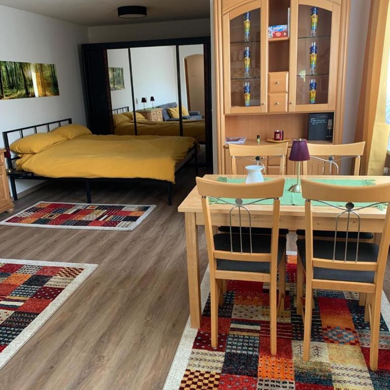 Ferienwohnung Waldbaden am Bahnhofplatz Sonthofen - Apartment mit 1 Schlafzimmer - 7