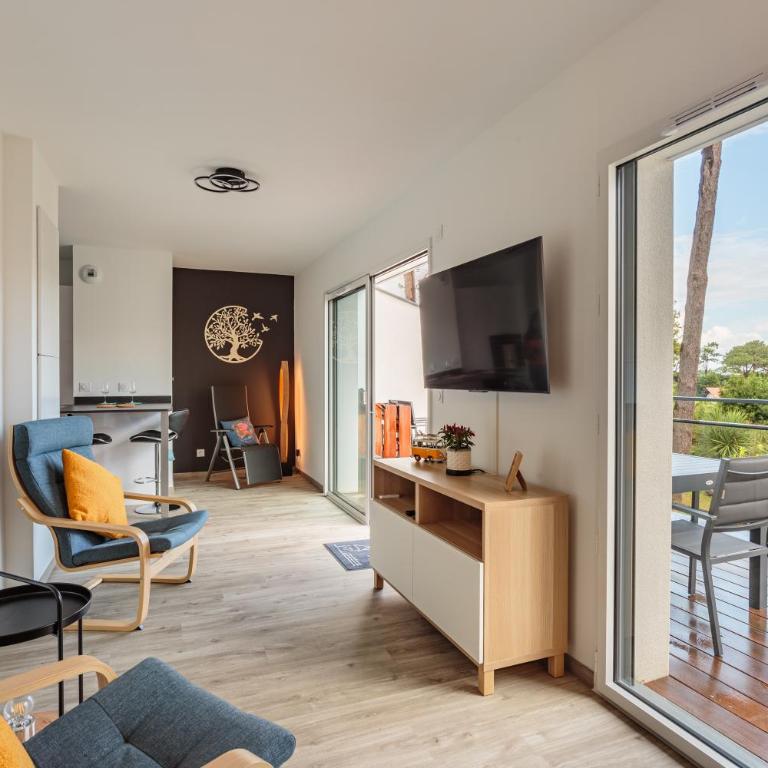 Nahia : Grand studio lumineux proche des plages d'Anglet - Appartement - 6