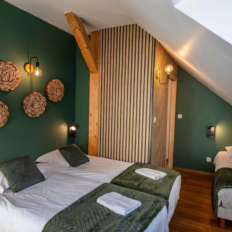 Gite Le Rebanchon - Chambre Triple – Vue sur Montagne - 3