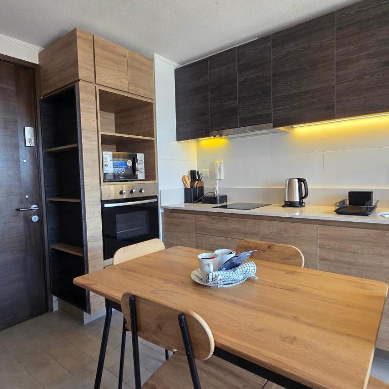 Oceana Suites Santiago Centro Rosas - One-Bedroom Apartment with City View - 8