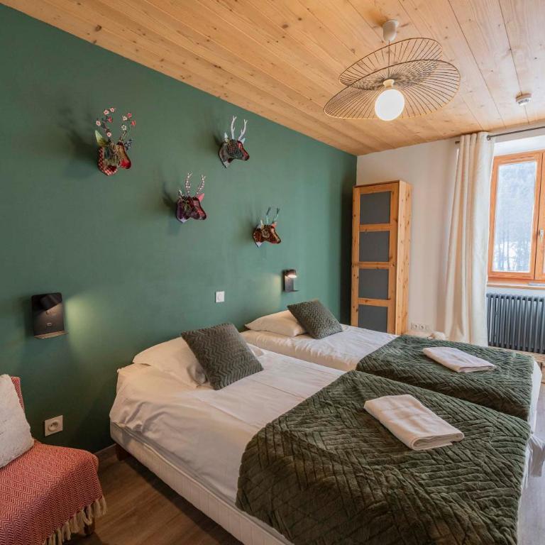 Gite Le Rebanchon - Chambre Double - Vue sur Montagne - 1