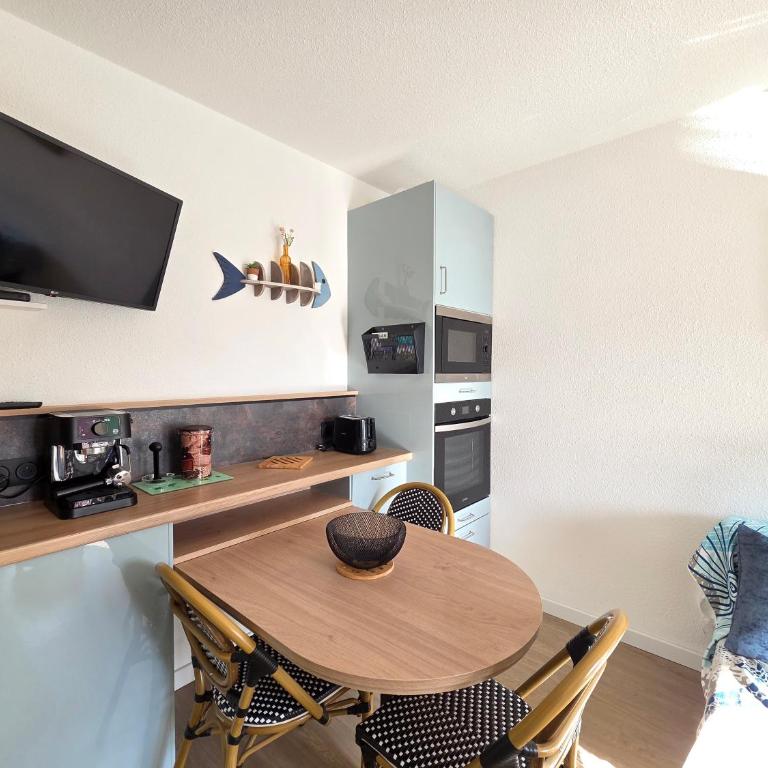 T2 cosy et rénové avec vue sur le port d'Argelès pour 4 personnes - Apartment mit 1 Schlafzimmer - 3