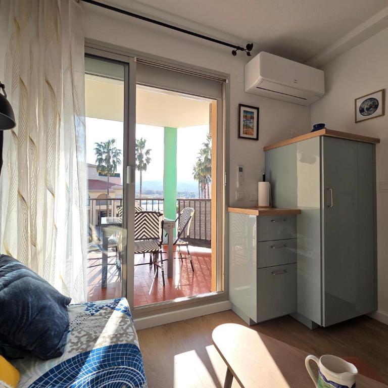 T2 cosy et rénové avec vue sur le port d'Argelès pour 4 personnes - Apartment mit 1 Schlafzimmer - 45