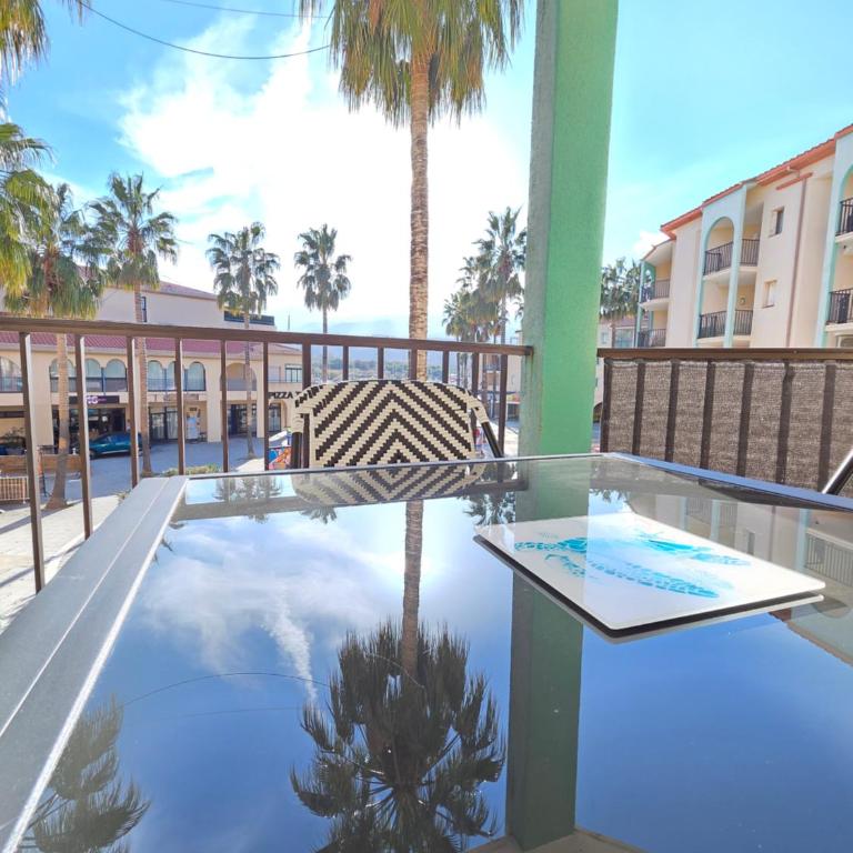 T2 cosy et rénové avec vue sur le port d'Argelès pour 4 personnes - Apartment mit 1 Schlafzimmer - 32