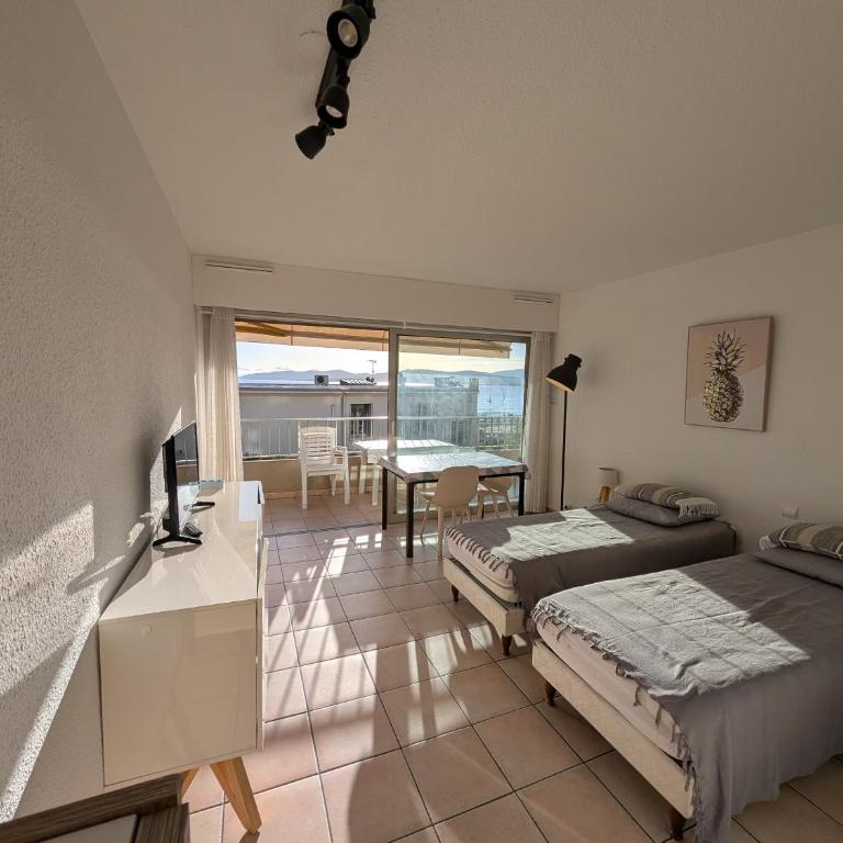 Studio climatisé pour 2, proche plage et commerces, animaux admis, WiFi, parking - FR-1-466A-20 - Estudio - 10