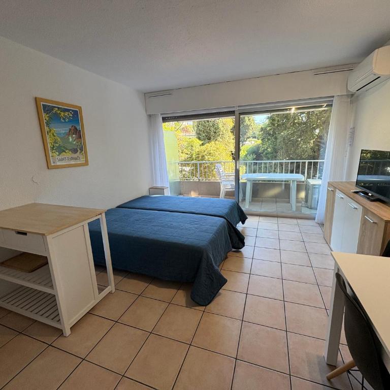 Studio idéal centre-ville St-Raphaël, climatisé, proche plage et commerces, balcon, WI-FI, parking optionnel - FR-1-466A-35 - Studio - 7